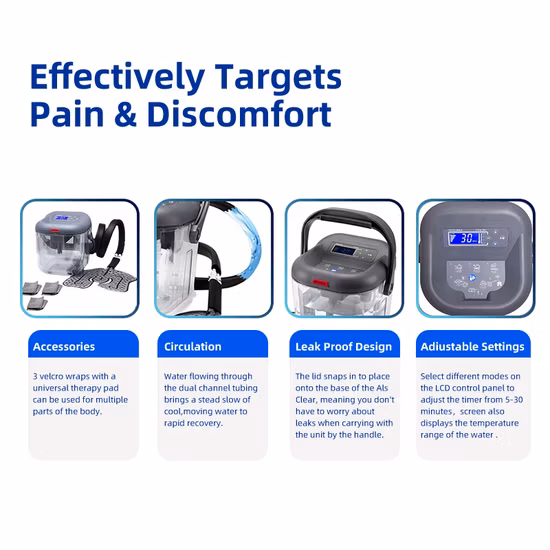 Best Cold Compression Therapy Physical Cryotherapy Machine Physiotherapy Equipment Device